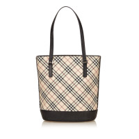 Burberry Plaid Jacquard Shoulder Bag