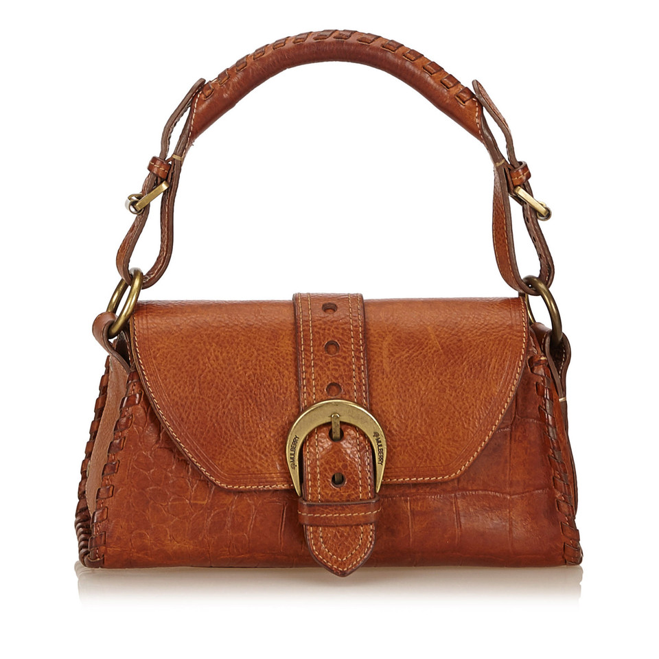Mulberry Embossed Leather Handbag - Buy Second hand Mulberry Embossed Leather Handbag for €199.00