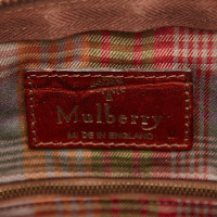Mulberry Embossed Leren Tote Bag