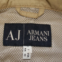 Armani Jeans Cappotto beige con cintura