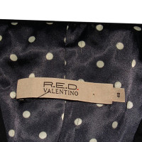 Red Valentino Dark Blue Cotton Blazer