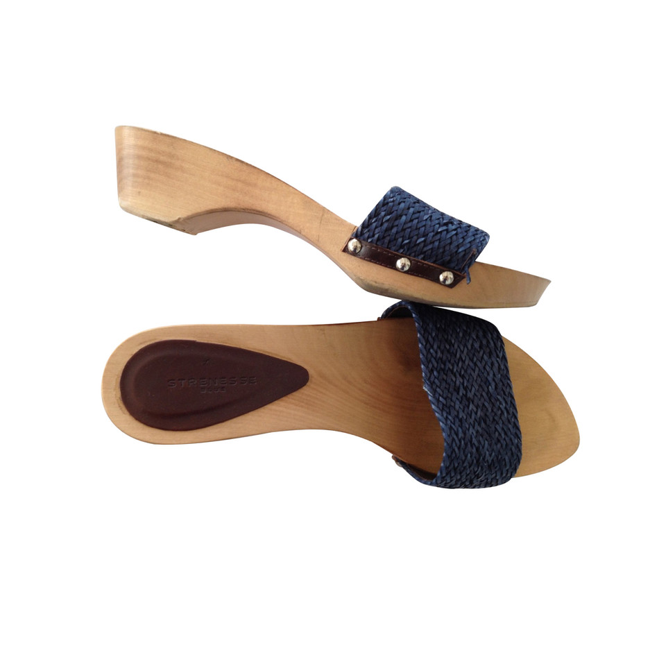 Strenesse Blue wood Sandals