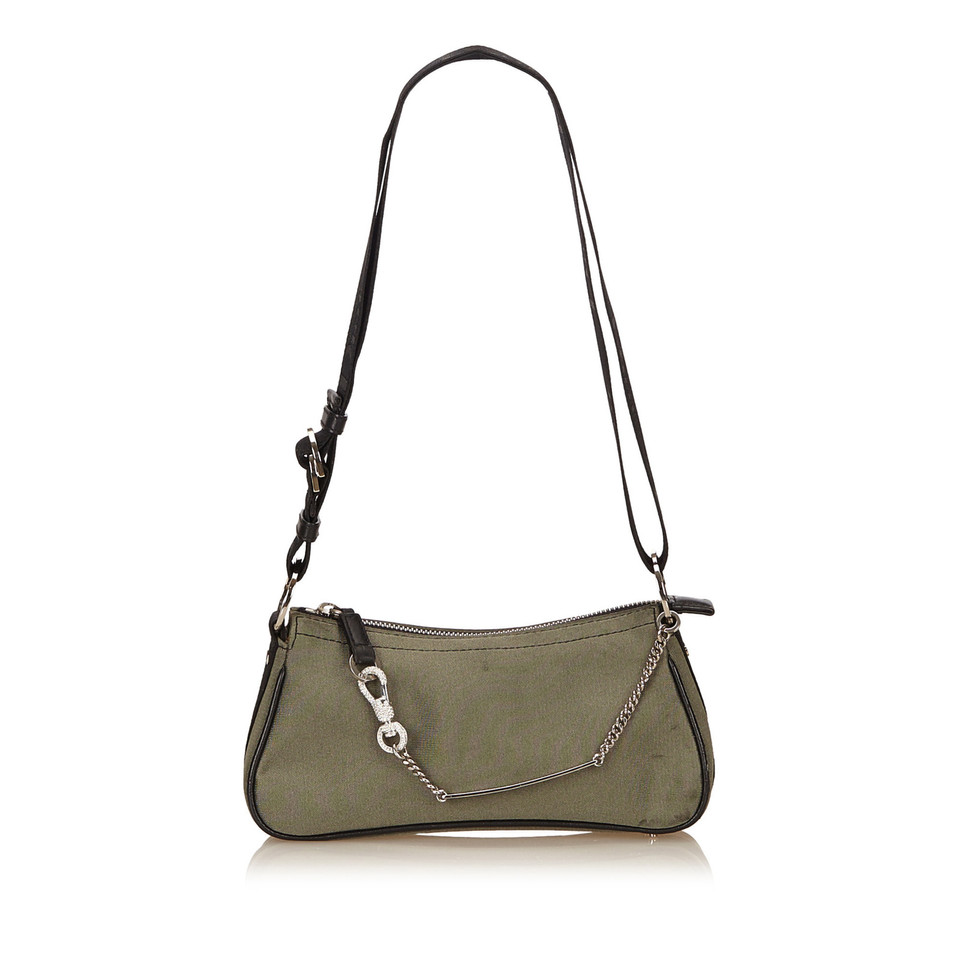 Christian Dior Canvas Schouder tas