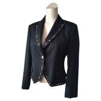 Richmond Blazer aus Wolle in Schwarz