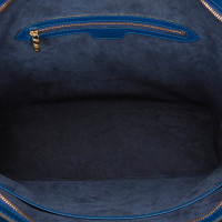 Louis Vuitton Lussac Leer in Blauw