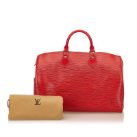 Louis Vuitton Speedy 35 aus Leder in Rot