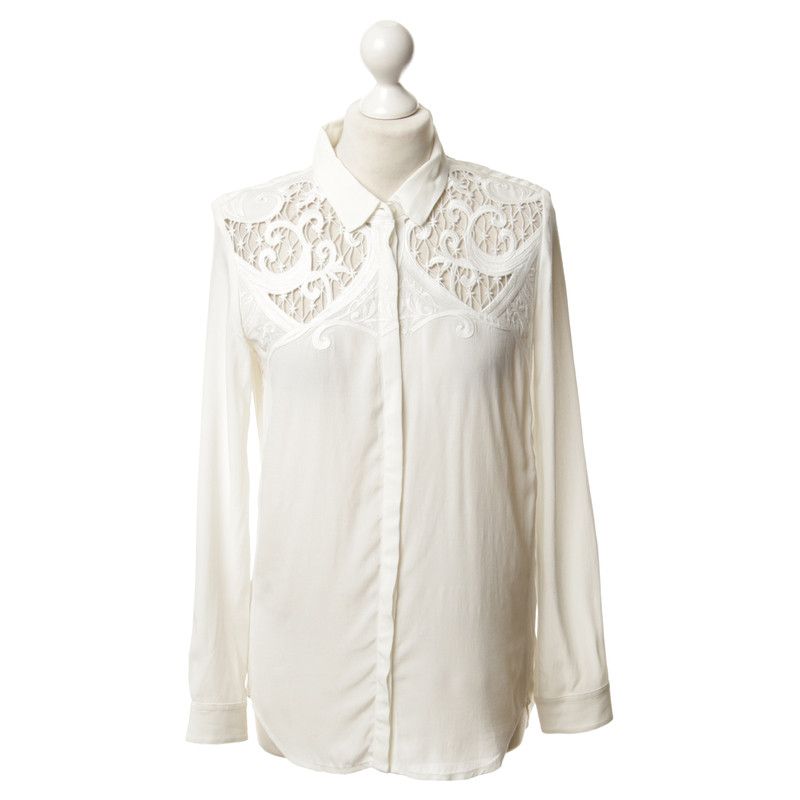 The Kooples Blouse with lace pattern