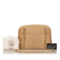 Chanel Chevron Lambskin Leather Shoulder Bag