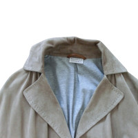 Brunello Cucinelli leather coat
