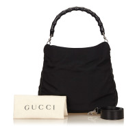 Gucci Nylon Bambus Handtasche
