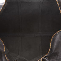 Louis Vuitton Keepall 60 aus Leder in Schwarz