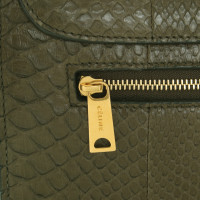 Céline "Trapeze Bag" made of python leather