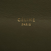 Céline "Trapeze Bag" python leather