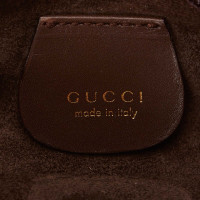 Gucci Sac à bandoulière en bambou en cuir