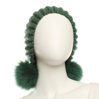 Max Mara Knitted cap in green