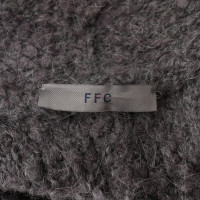 Ffc Knitted coat in grey
