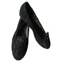 Dolce & Gabbana Chaussons/Ballerines en Noir