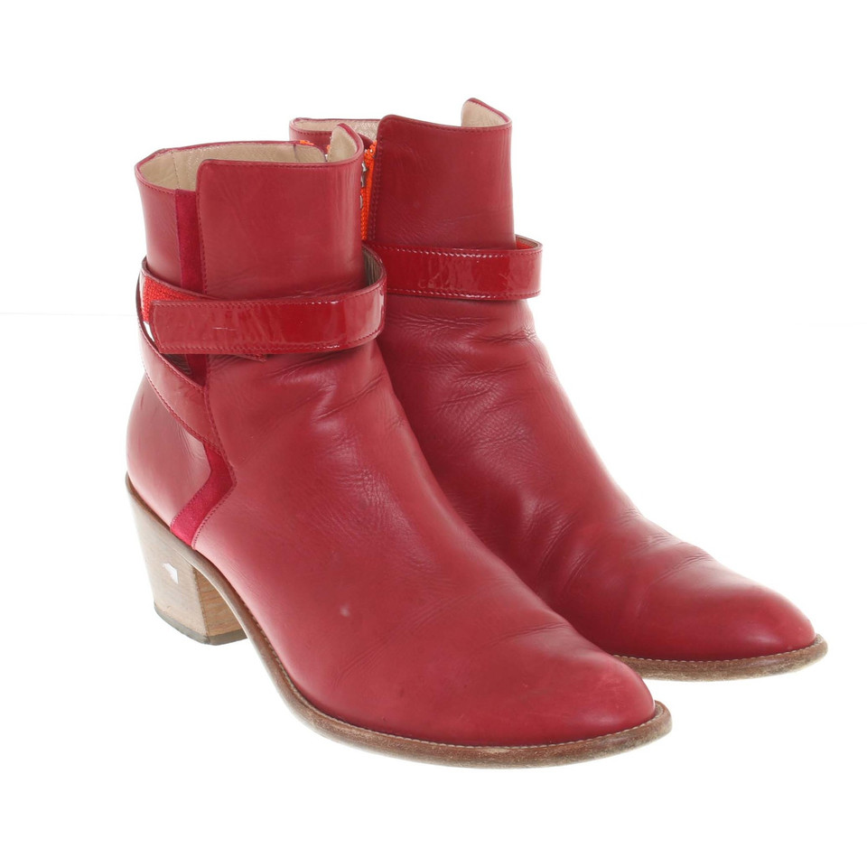 Lala Berlin Stiefeletten in Rot