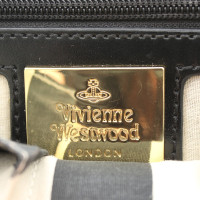 Vivienne Westwood Schwarze Clutch aus Lackleder