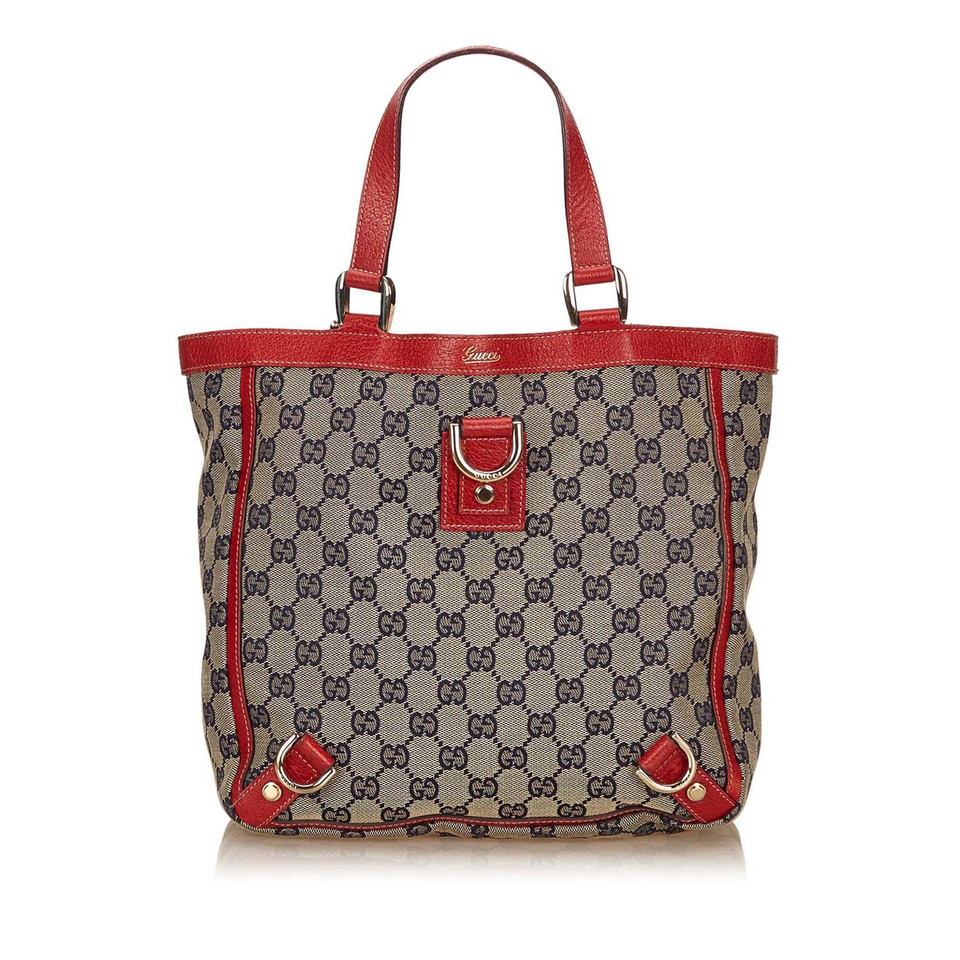 Gucci Cbdb0402 Jacquard Tote Bag