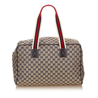 Gucci Cbdb0402 Jacquard Duffel Bag