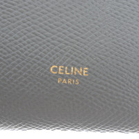 Céline Täschchen/Portemonnaie aus Leder in Grau