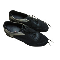 Prada Black and silver sneakers