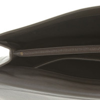 Balenciaga clutch with rivet trim