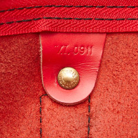 Louis Vuitton Keepall 55 en Cuir en Rouge