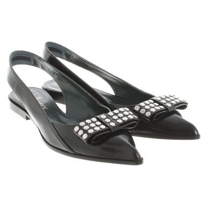 Mulberry Slippers/Ballerinas Leather in Black