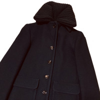 Chloé Jacke/Mantel aus Wolle in Blau