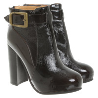 Jeffrey Campbell Ankle boots Patent leather in Bordeaux