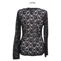 French Connection Lace top in black