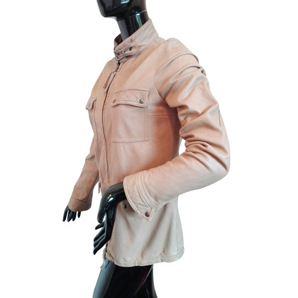 Patrizia Pepe leather Safari jacket