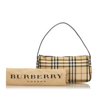 Burberry Plaid PVC Shoulder Bag