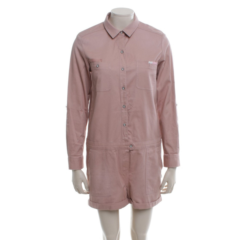 Maison Scotch Overall in blush pink
