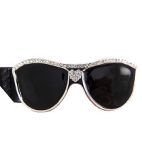 Moschino Love Gürtel mit Sonnenbrillen-Schließe