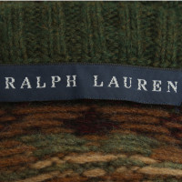Ralph Lauren cappotto in maglia con motivo norvegese