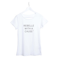 Rebelle Charité T-shirt "Rebelle avec une cause"