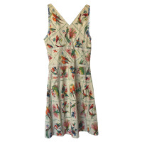 Cacharel Summer dress with bird print