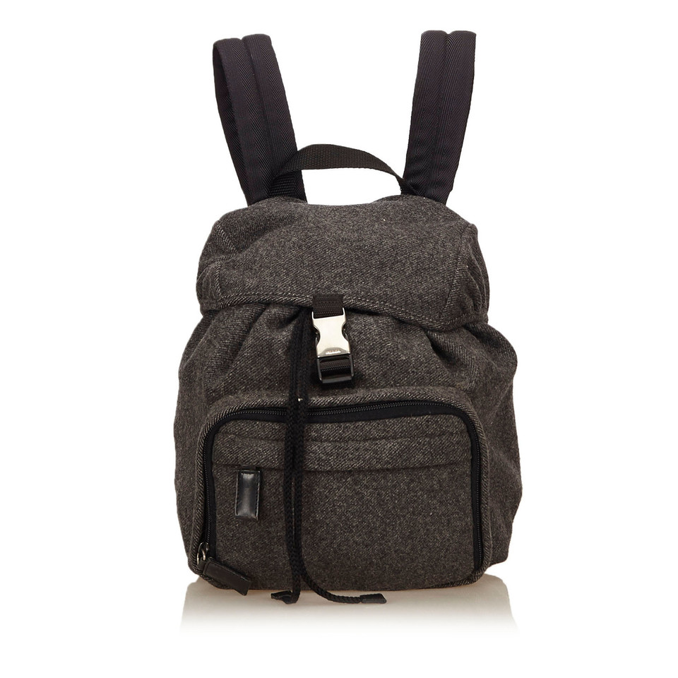 Prada Wool Backpack