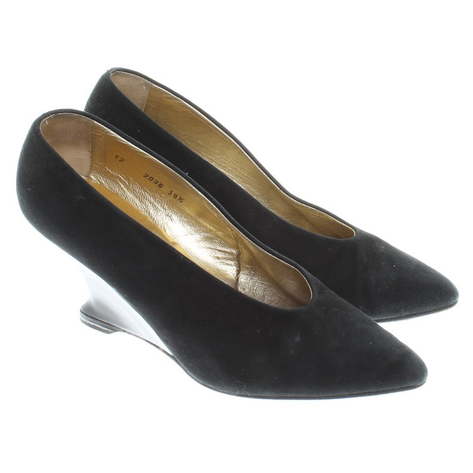 Walter Steiger pumps with wedge heel