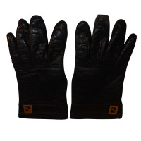 Fendi Leather Gloves