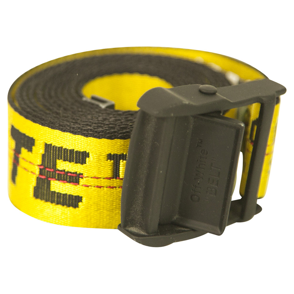 Off White Ceinture en Jaune