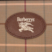 Burberry Plaid Jacquard Clutch Bag