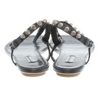 Balenciaga Sandals in anthracite