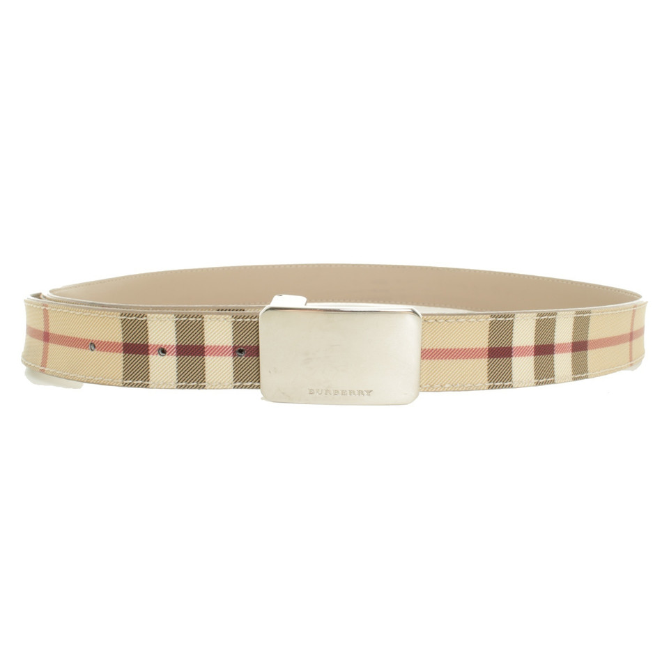 Burberry Belt with nova check pattern - Buy Second hand Burberry Belt ...