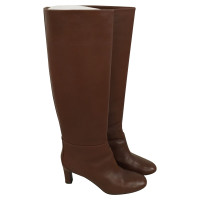 Hermès Leather Boots in Brown