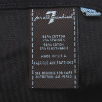 7 For All Mankind Jeans in Schwarz