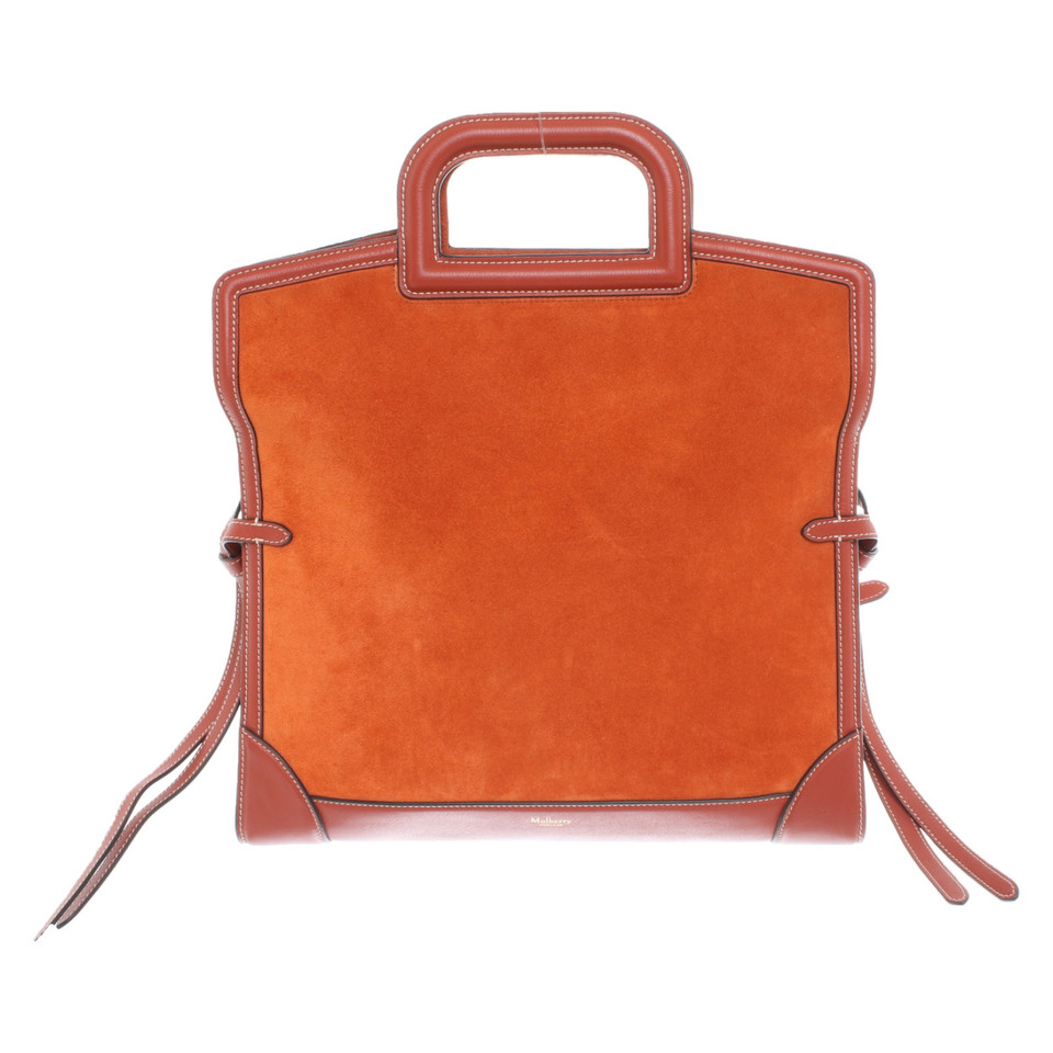 Mulberry Shoulder bag Leather in Orange